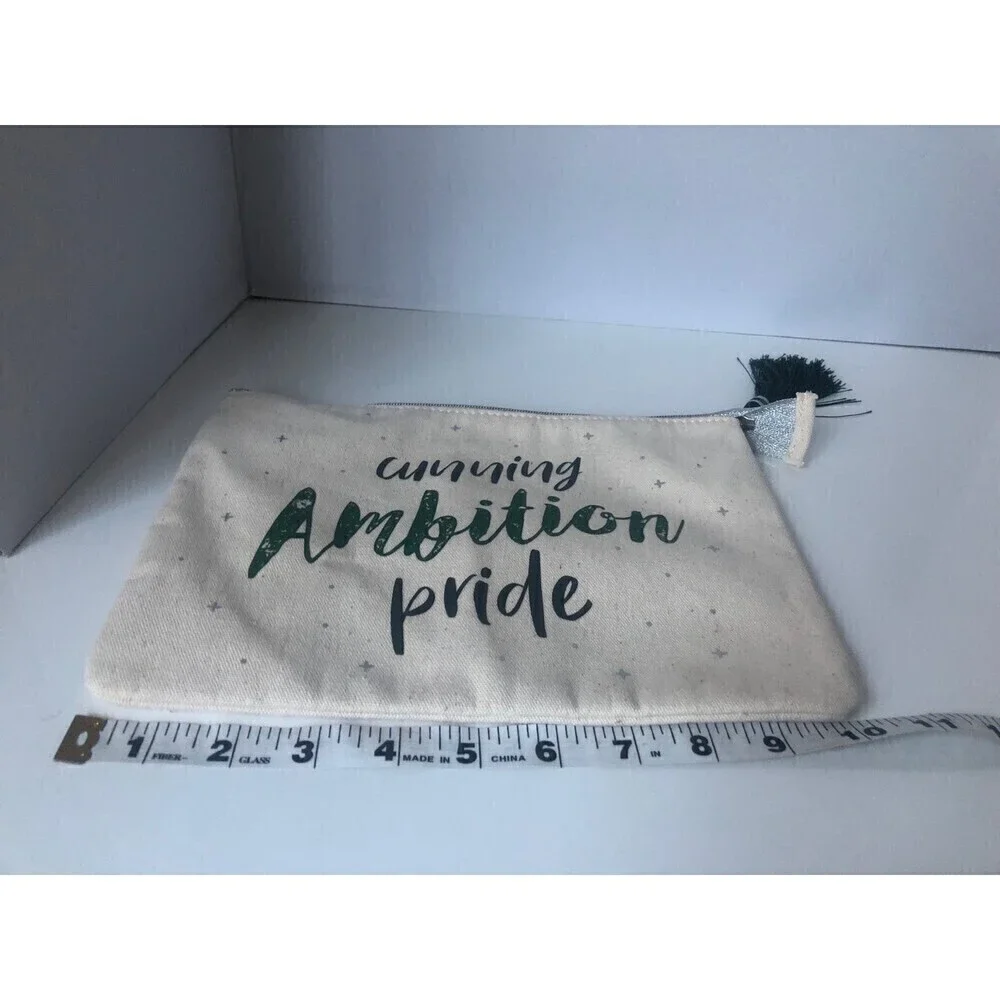 Harry Potter Slytherin Makeup Cosmetic Bag